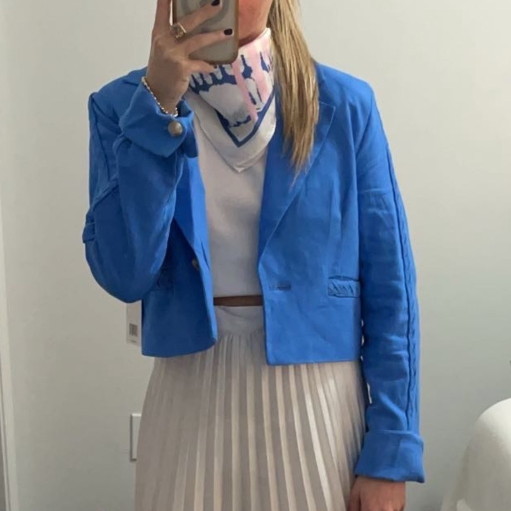 Electric Blue Blazer